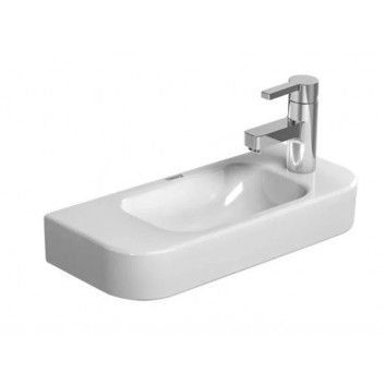 Waschtisch klein Duravit Happy D. 50 cm, Weiß Alpin WonderGliss