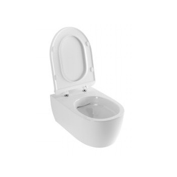 Doto Pure Rim 54, Becken wc hängend mit WC-Sitz mit Softclosing