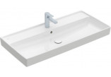 Waschtisch mit unterschrank Villeroy&Boch Collaro, 100x47cm, unten geschliffen, z Überlauf, CeramicPlus, Stone White