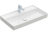 Waschtisch mit unterschrank Villeroy&Boch Collaro, 80x47cm, ohne Überlauf, CeramicPlus, Stone White