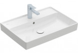 Waschtisch Villeroy&Boch Collaro, 65x47cm, z Überlauf, CeramicPlus, Weiss Alpin