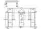 Gestell Huppe EasyFlat dla der Duschwanne o wymiarach 90x90cm