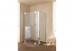 Drzwi prysznicowe Kermi Pasa XP 130x185cm, wahadłowe, dwuskrzydłowe, z polami stałymi- sanitbuy.pl
