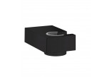 Halter prysznicowy Hansgrohe Porter E, schwarz matt