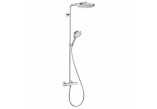 Dusch-set Hansgrohe Showerpipe Raindance Select S 240 1jet P, Armattur thermostatisch, schwarz matt