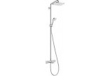 Dusch-set Showerpipe Croma E 280 1jet, Armatur thermostatisch, Chrom