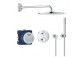 Dusch-set Grohe Tempesta 210, Unterputz, Armatur thermostatisch, Chrom