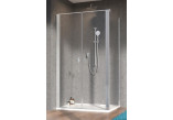 Seitenwand S2 70 Radaway Nes KDS II, przejrzysta, 700x2000mm, profil Chrom