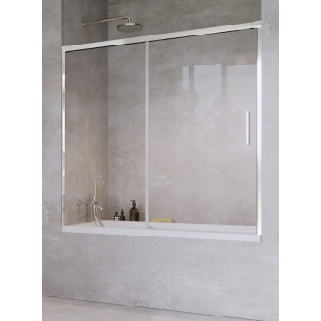 Parawan nawannowy Radaway Euphoria PNJ 60, Glas transparent, 600-610x1500mm, profil Chrom