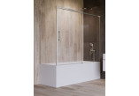 Seitenwand PN S 75 links, Radaway Idea PN DWJ+S, Glas transparent, 75x150cm, profil Chrom