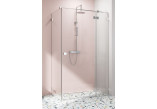 Teil rechts Kabine Radaway Essenza Pro Black PDD, 1000x2000mm, Glas transparent, golden profil