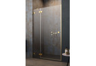 Tür Dusch- für die Nische Radaway Essenza Pro Gold DWJ 130, links, 1300x2000mm, golden profil