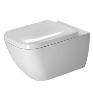 Wand-wc Duravit Happy D.2, 54x36,5cm, bezrantowa, weiß