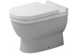 Becken WC stehend Duravit Starck 3, 56x36cm, HygieneGlaze, weiß