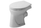 Becken WC stehend Duravit Duraplus Bambi, 39x30cm, dla dzieci, WonderGliss, weiß