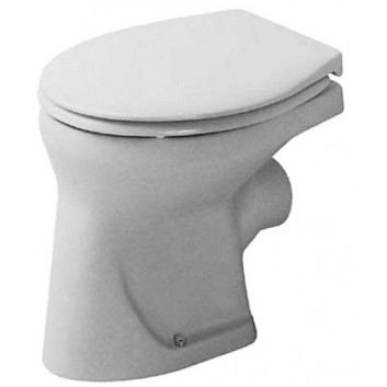 Becken WC stehend Duravit Starck 3, 66x36cm, HygieneGlaze, weiß