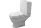 Becken WC stehend Duravit Starck 3, 66x36cm, HygieneGlaze, weiß