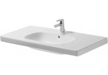 Waschtisch mit unterschrank Duravit D-Code, 105x48cm, ohne Hahnloch, weiß