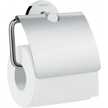 Papierhalter Hansgrohe Logis Universal, z osłonką, zur Wandmontage, Chrom