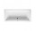 Badewanne rechteckig Riho Lugo, 180x80cm, Acryl-, weiß