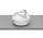 Aufsatzwaschtisch Roca Beyond, 46x46cm, Finceramic, ohne Überlauf, weiß