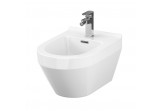 Bidet zawieszany Cersanit Crea, oval, 51x35cm, weiß