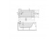 Badewanne rechteckig Sanplast Free Line, 180x75cm, Acryl-, WP/FREE + STW, weiß