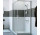 Kabine quadratisch Huppe Classics 2, 1000x1000mm, Eckeinstieg, Tür Schiebe-, silbern profil