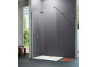 Wand walk-in Huppe Design Pure, 1000mm, Glas 6mm, stabilizator skośny, Profil silbern matt