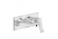 Wannenbatterie Gessi Rilievo, zur Wandmontage, Auslauf 175mm, element Aufputz-, Chrom
