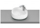 Aufsatzwaschtisch Roca Beyond, 59x46cm, Finceramic, ohne Überlauf, weiß