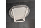 Sitz Dusch- Ravak Ovo Chrome Clear, 41x37,5cm, Falt-, weiß