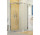 Duschkabine mit eckeinstieg halbrund Sanplast KP4/TX5b-90-S, 90x90cm, Glas transparent, Profil silbern matt