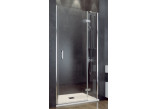 Tür Dusch- für die Nische Besco Viva, 100x195cm, rechts, Pendel-, Glas transparent, profil Chrom