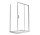 Seitenpaneel dla Tür prysznicowych Besco Actis, 90x195cm, Glas transparent, profil Chrom
