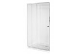 Tür Dusch- für die Nische Besco Duo Slide, 110x195cm, Schiebe-, Glas transparent, profil Chrom