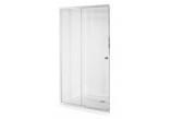 Tür Dusch- für die Nische Besco Duo Slide, 110x195cm, Schiebe-, Glas transparent, profil Chrom