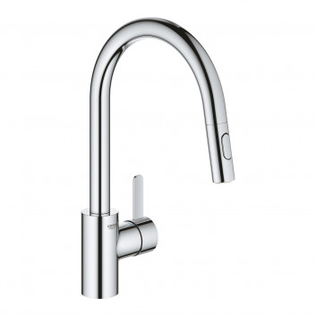 Spültischarmatur Grohe Eurosmart Cosmopolitan, stehend, wyciągana i obracana Auslauf, Chrom