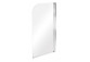 Parawan nawannowy Besco Prime 1, 70x140cm, 1-skrzydłowy, Glas transparent, profil Chrom