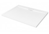 Duschwanne rechteckig Besco Axim Ultraslim, 110x90cm, Acryl-, weiß