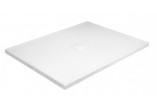 Duschwanne quadratisch Besco Acro Ultraslim, 90x90cm, konglomeratowy, weiß