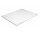 Duschwanne rechteckig Besco Nox Ultraslim, 120x80cm, konglomeratowy, weiß