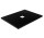 Duschwanne rechteckig Besco Nox Ultraslim, 110x90cm, weiß kratka maskująca, konglomeratowy, schwarz