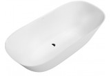 Badewanne freistehend Villeroy&Boch Theano, 175x80cm, Quaryl, stone white