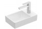 Waschtisch mit unterschrank klein Villeroy&Boch, 36x22cm, links, CeramicPlus, Weiss Alpin