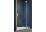 Tür Dusch- Sanswiss Caudra CA13, rechts, 90cm, Glas transparent, profil golden