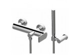 Armatur Brause- Graff Blackstone, Aufputz, Einhebel-, mit Brauseset, poliert Chrom