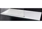 Duschwanne rechteckig Novellini Custom Touch, 160x80cm, montaż auf dem Boden, Höhe 3,5cm, Acryl, weiß matt