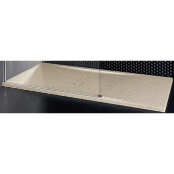 Duschwanne rechteckig Novellini Custom Touch, 140x90cm, montaż auf dem Boden, weiß matt