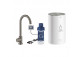 Set Grohe Red Mono mit Ventil sztorcowym in Form von C oraz bojlerem w rozmiarze L, obracana Auslauf, Chrom